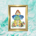 Paw Couture Illustration Print