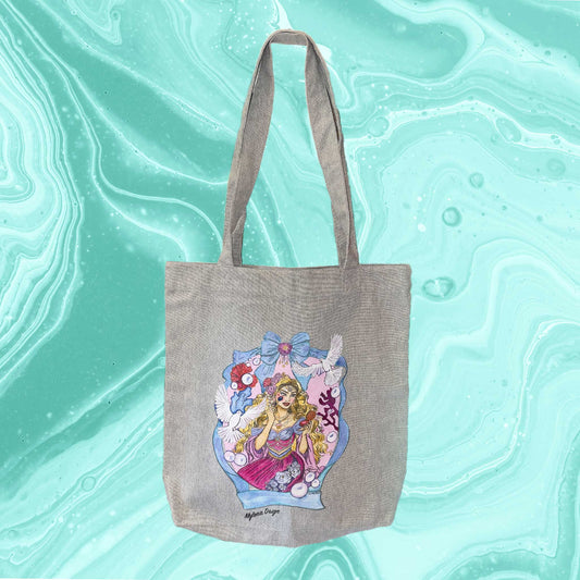 Goddess of beauty Tote bag (Light Grey)