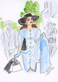 Shopping day (Art print)